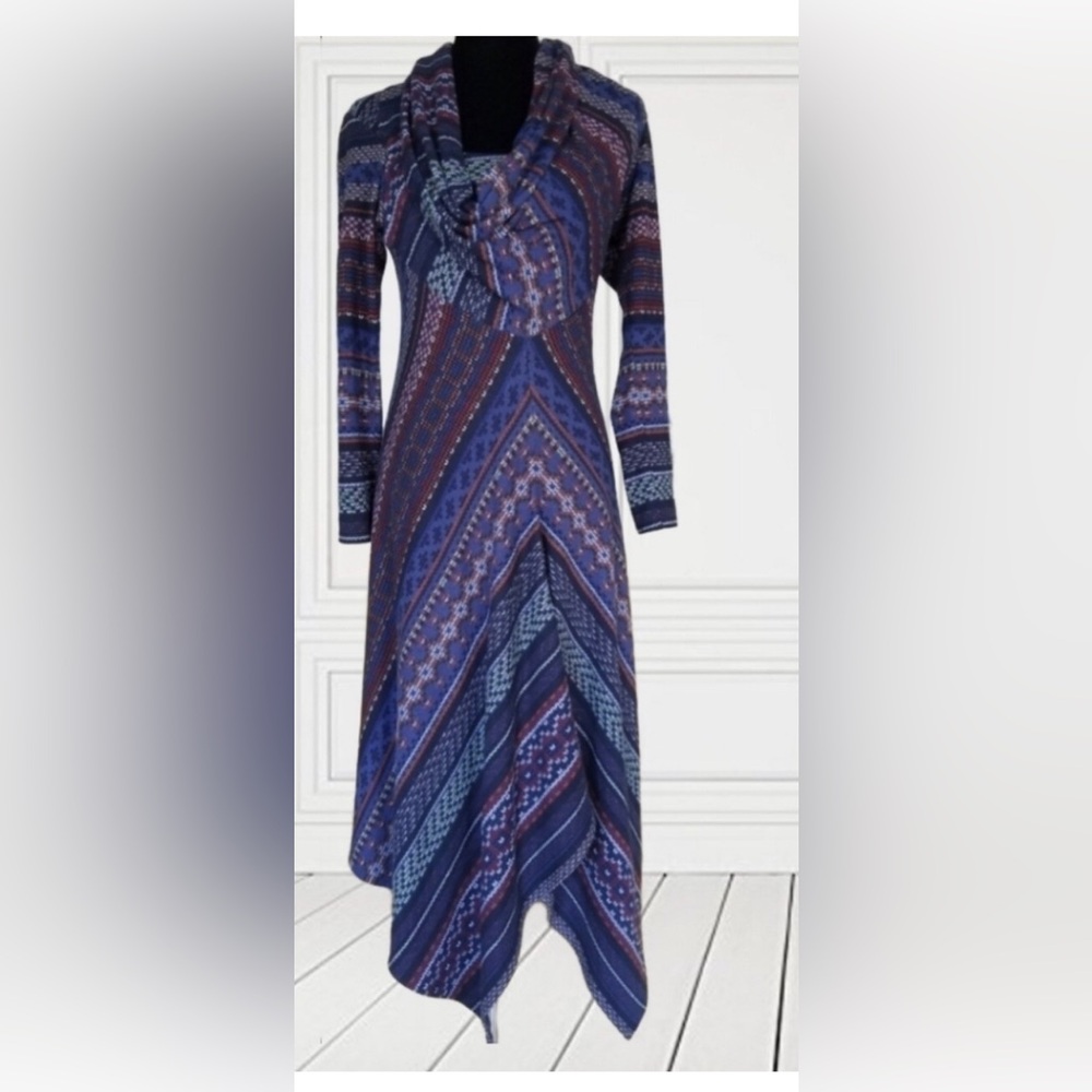 Bethany maxi dress with cowl neck